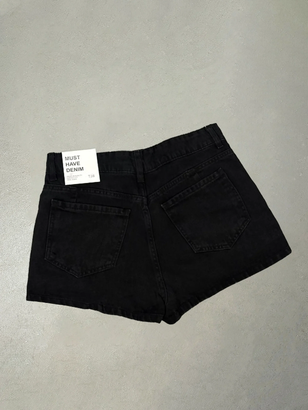 Producto - MINI SHORT  NEGRO MARNE - 1