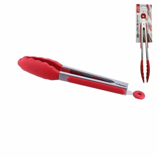 Producto - PINZA PUNTA SILICONA COCINA 30CM CRYSTAL ROCK