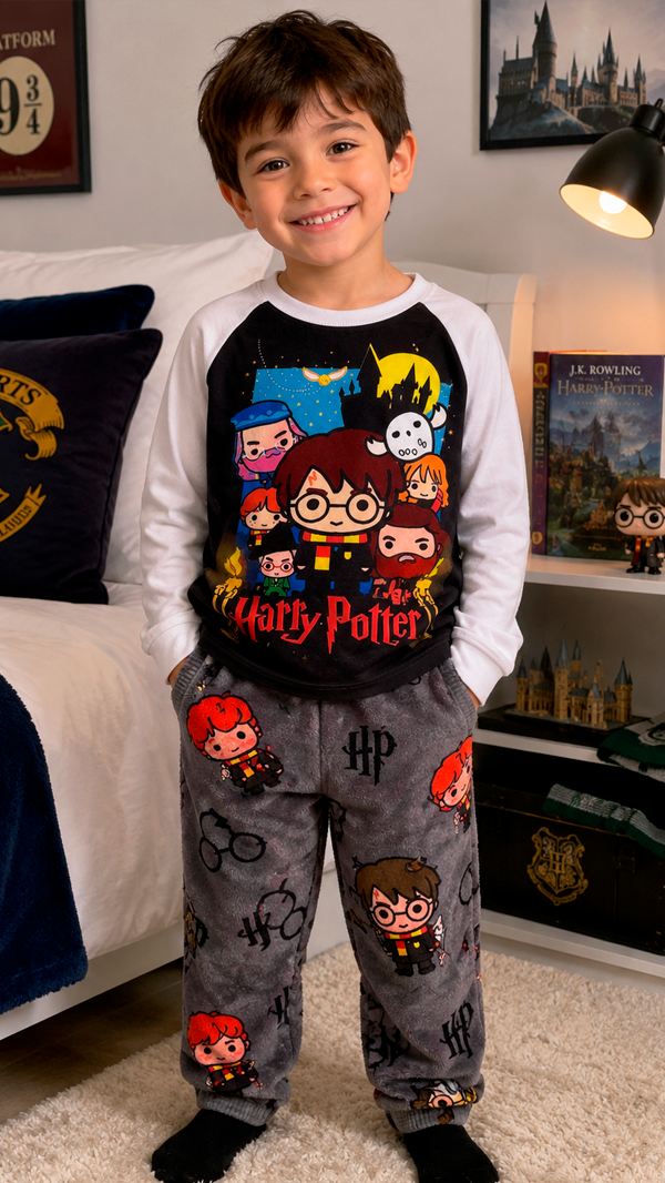 Producto - Pijama completo Pant polar Remera modal Harry Potter