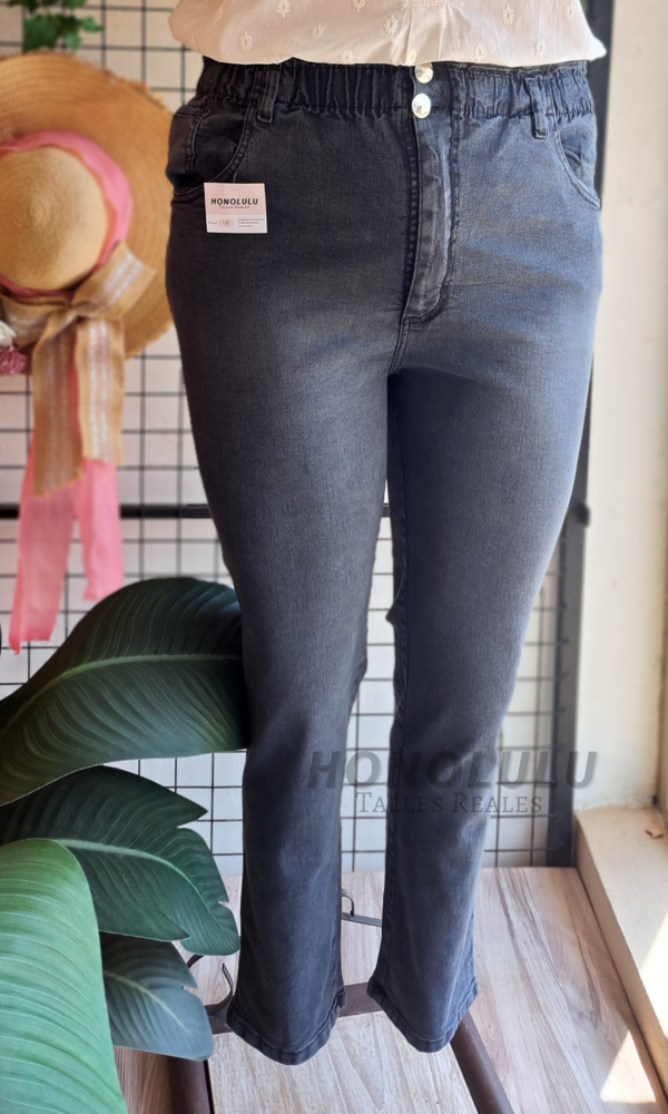 Producto - Jean #elastizado Baggy Gris