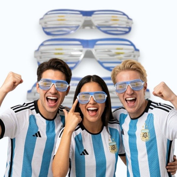 Producto - 10 Lentes Retro Selección Argentina Mundial