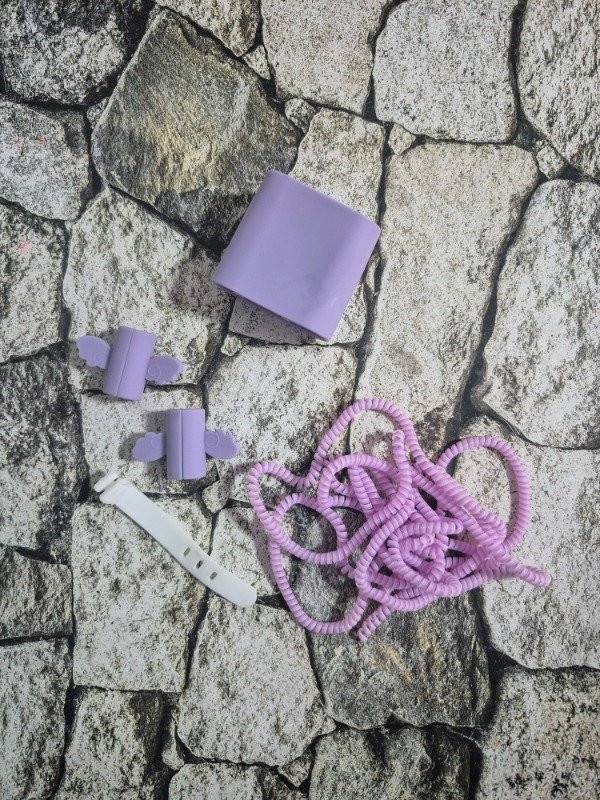 Producto - Funda cargador 20W lila
