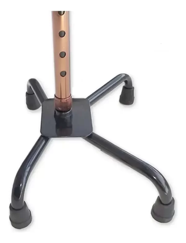 Producto - Bastón Cuádruple De Aluminio Regulable Adultos - 1
