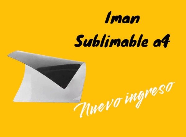 Producto - IMAN SUBLIMABLE A4