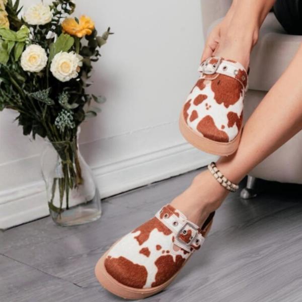 Producto - Zuecos Cerrados Animal Print y Lisos