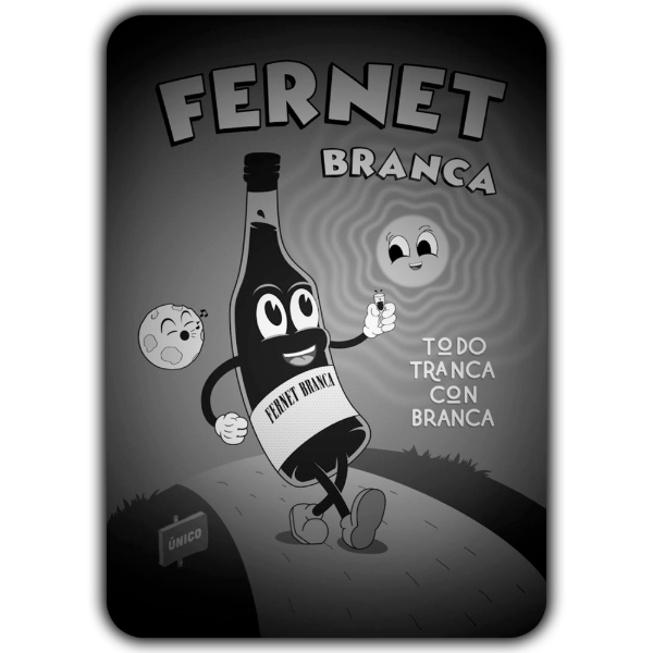 Producto - Sticker Imantado Fernet 71 12x8,5cm