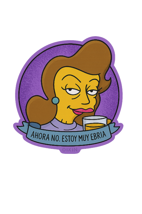Producto - Sticker Muy Ebria