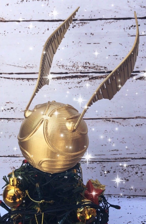 Tree Topper Snitch Kiro 3D Studio