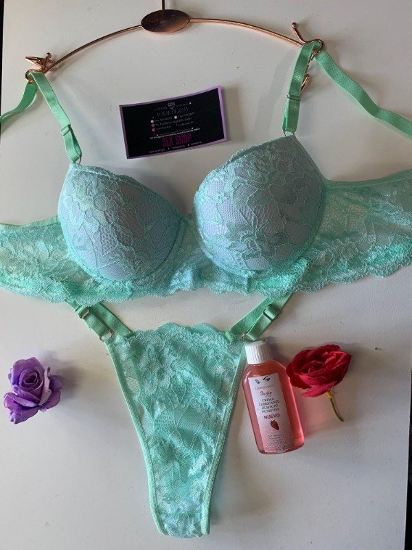 Producto - Conjunto Armado verde agua