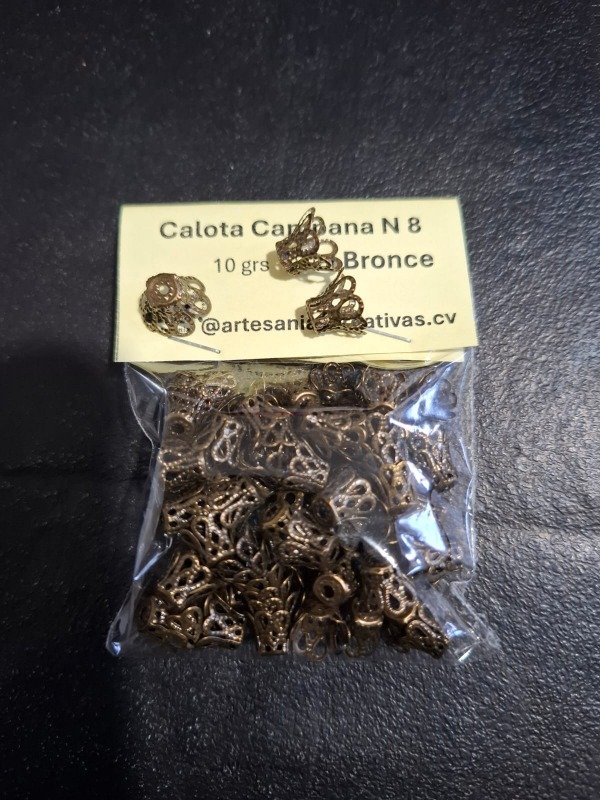 Producto - Calota Campana Bronce N8