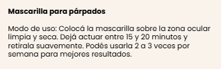 Producto - Mascarila para Ojos RESTORING EYE MASKS BLUE - 3