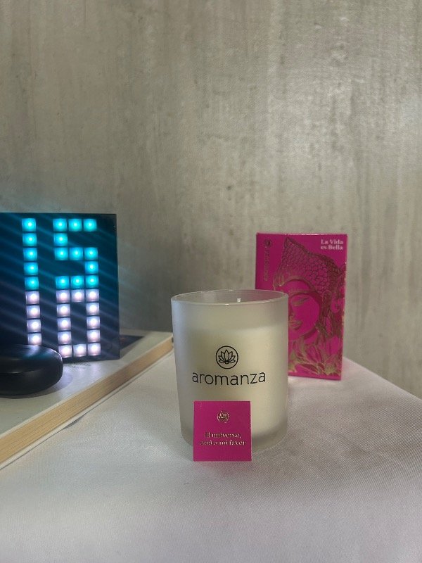 Producto - Vela Aromática Premium La Vida es Bella
