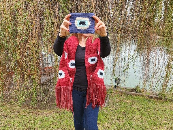 Producto - Patron tejido tapestry intarsia OJO TURCO!!! - 3
