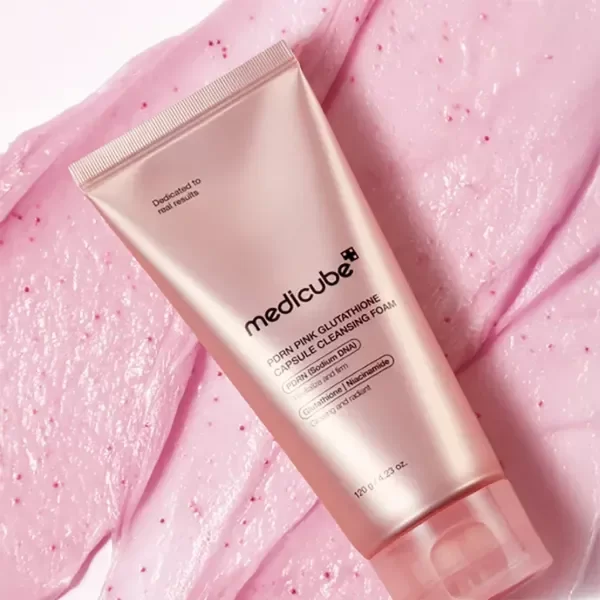 Producto - medicube PDRN Pink Glutathione Capsule Cleansing Foam 120g - 0
