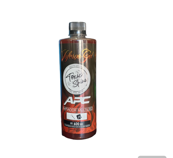 Producto - Gel Apc Limp. Mutiproposito Inferno 600ml Toxic Shine