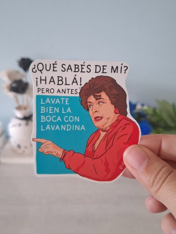 Producto - Stickers random ilustrados  - "Esperando la carroza" 005