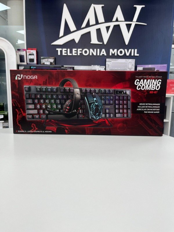 Producto - Kit Gamer 4 en 1 Noga NKB-407