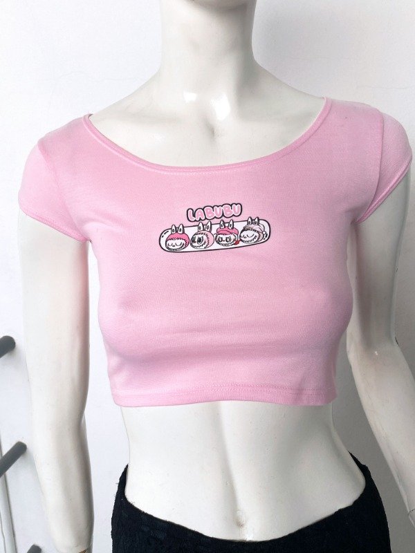 Producto - Baby tee algodón Labubu