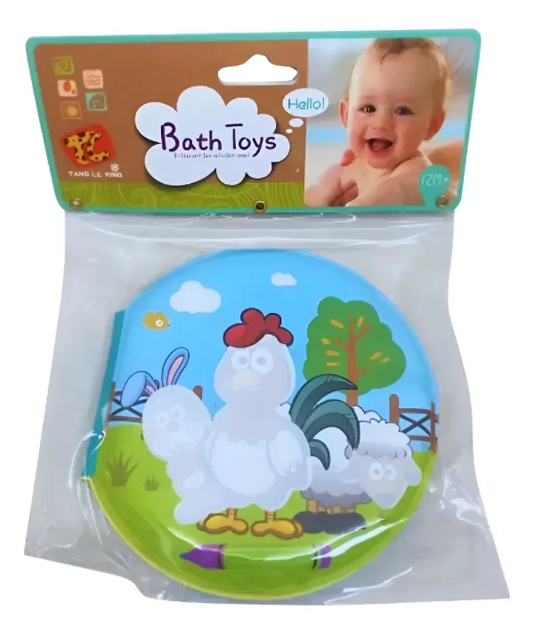 Producto - LIBRO BEBÉ PARA BAÑO GRANJA