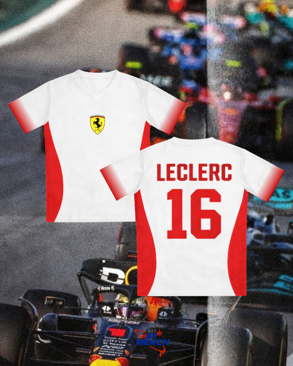 Producto - Jersey Leclerc Blanco Vintage