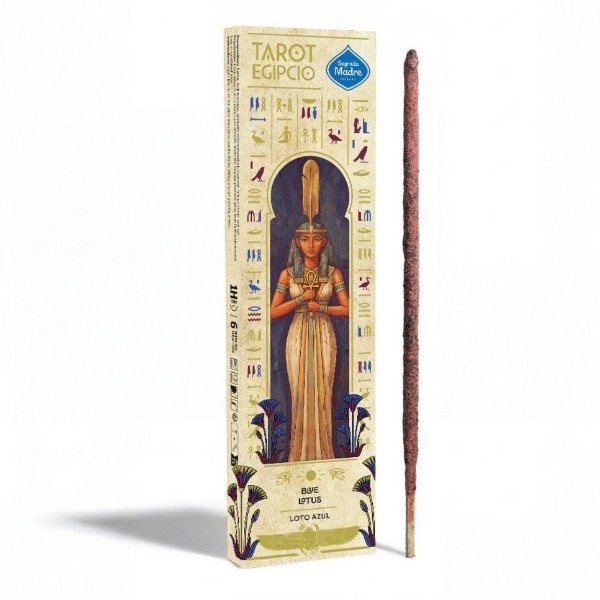 Producto - Sahumerio Tarot Egipcio Loto Azul