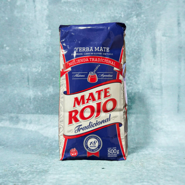 Producto - YERBA MATE ROJO TRADICIONAL 500 GR (PAQ AZUL)