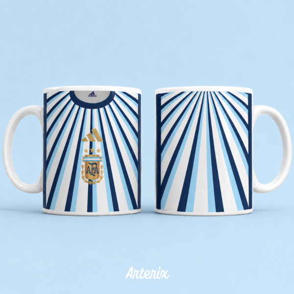 Producto - Dúo de tazas Argentina - Pre Match + Titular personalizada - 2