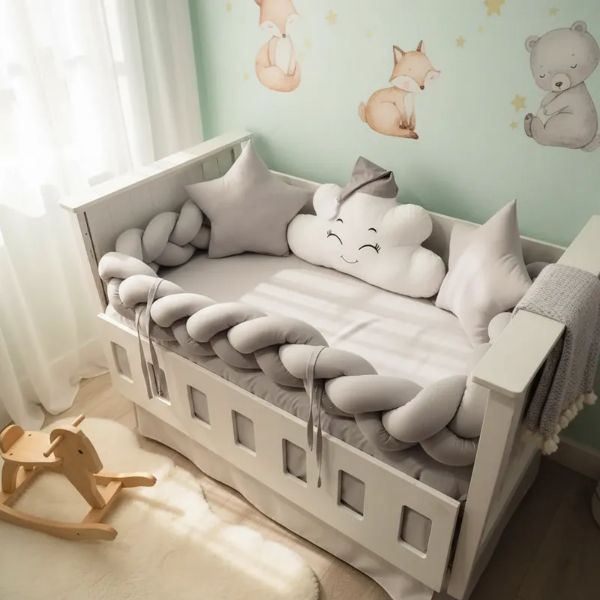 Producto - Set de Chichoneras para Cuna Alan