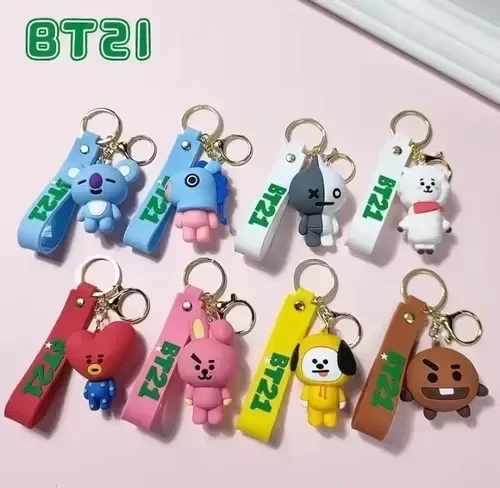 Producto - Llavero BTS BT21 K-pop cada uno