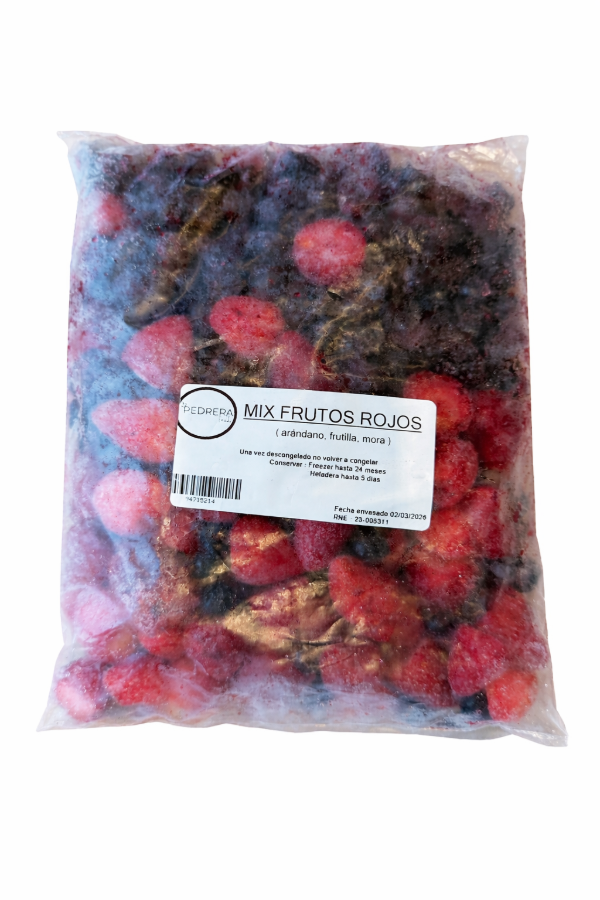 Producto - MIX DE FRUTOS ROJOS PEDRERA