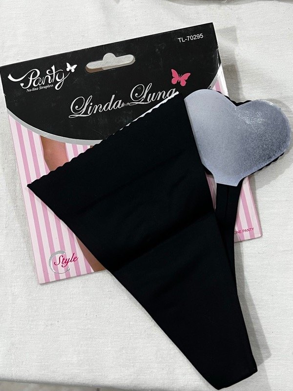 Producto - Bombacha sin tiras negra TXL