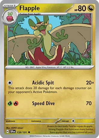 Producto - Flapple - 139/191 - Surging Sparks