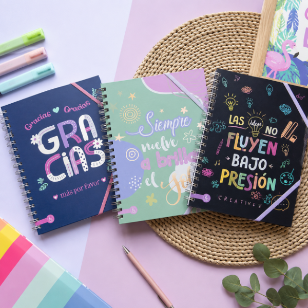 Producto - Cuaderno A4 Tapa Dura Beek