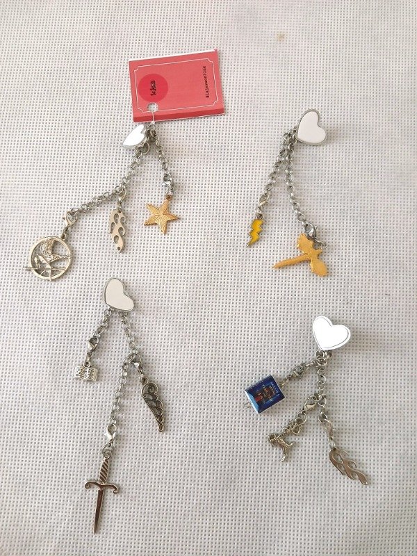 Producto - Charms literarios para kindle o telefonos