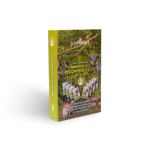 Producto - LUMINIAS CLAP! - ENCICLOPEDIA DE ANIMALES ASOMBROSOS