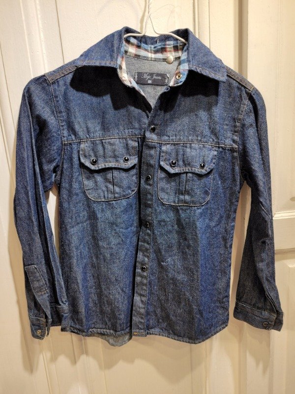 Producto - Camisa MOJO JEANS denim azul Talle 10 años - PRECIO: 6X