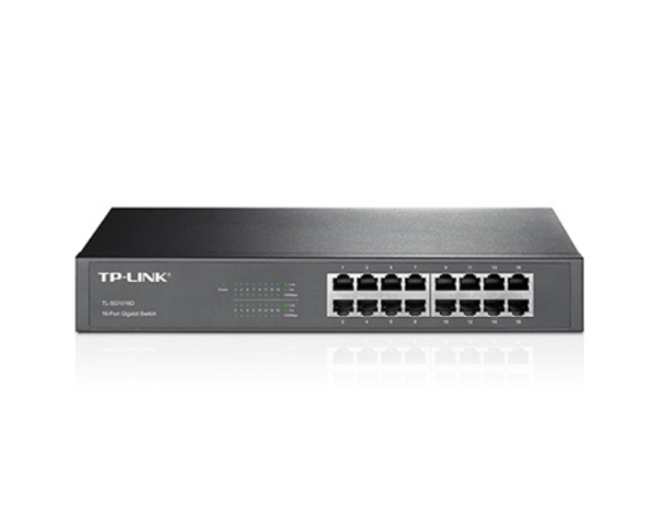 Producto - Switch 16 ports 10/100/1000 -rackeable -TP-Link Desktop (TL-SG1016D)