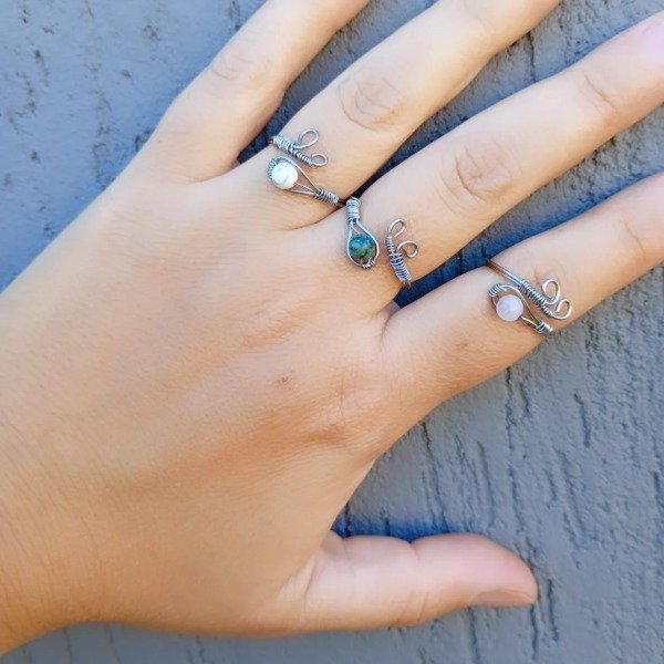 Producto - Anillos artesanales de acero - 1