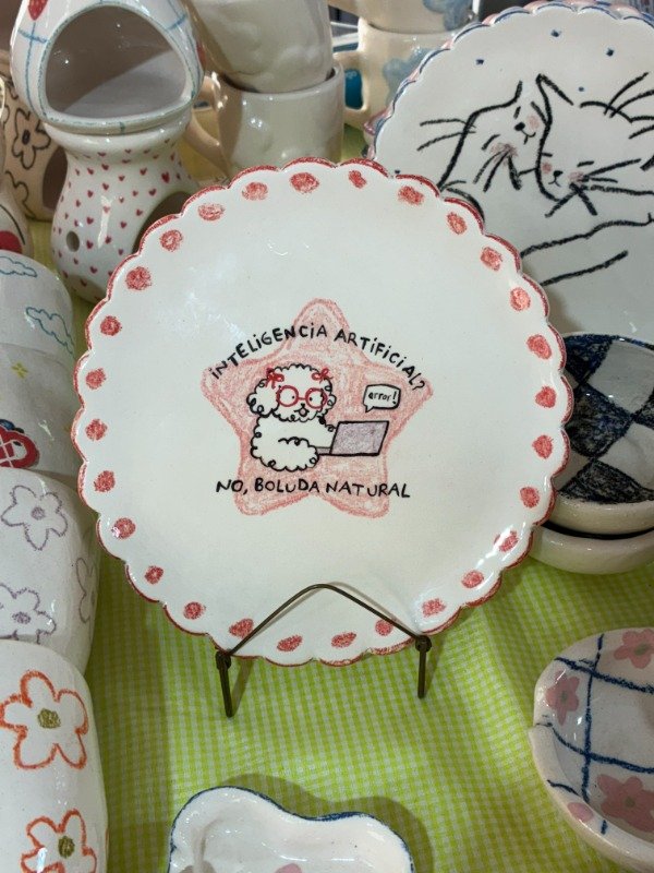 Producto - Plato Boluda Natural