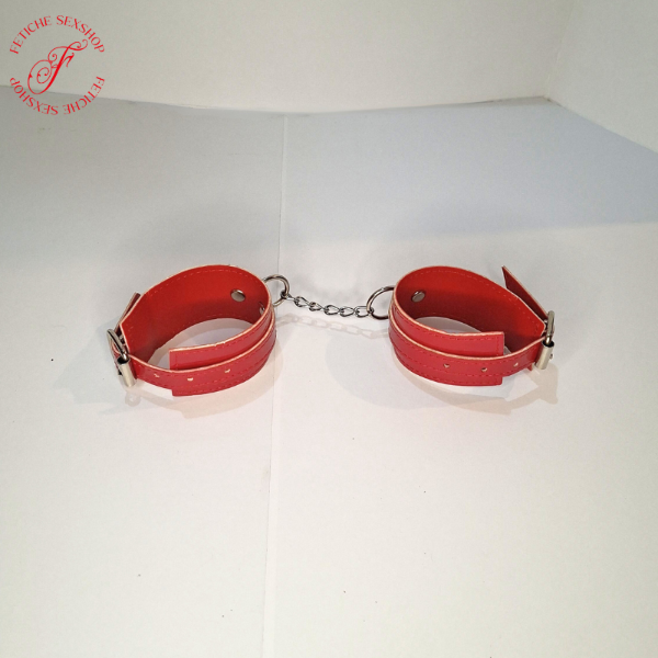 Producto - Esposas de charol con cadena