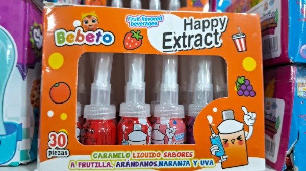 Producto - Caramelo liquido en forma de Jeringa  x30