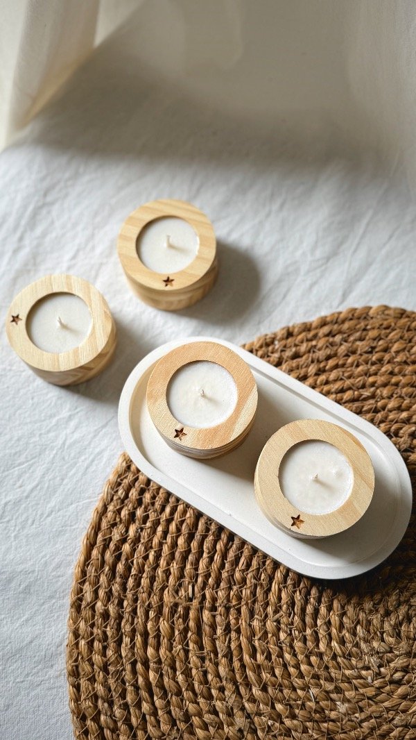 Producto - Velita de madera