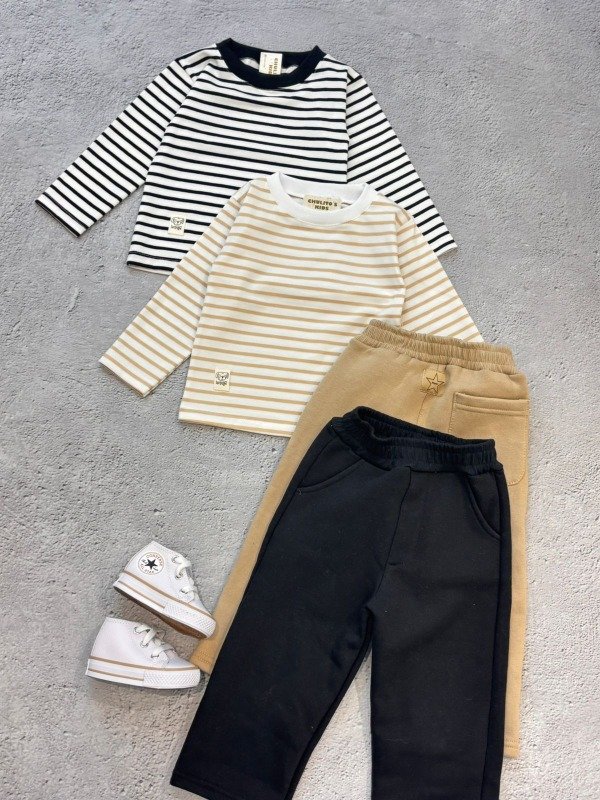 Producto - Camiseta bb raya finita