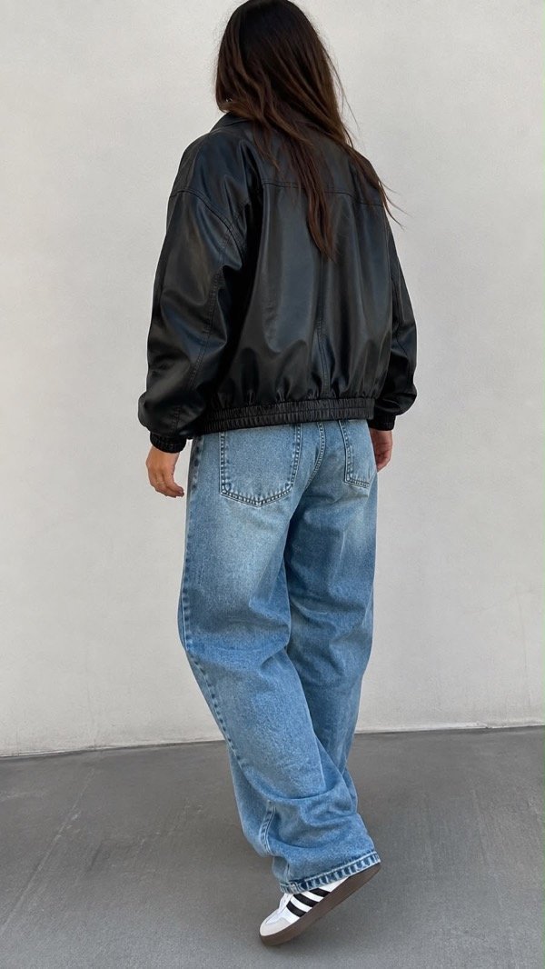 Baggy sofía rígido tiro medio — imagen 2