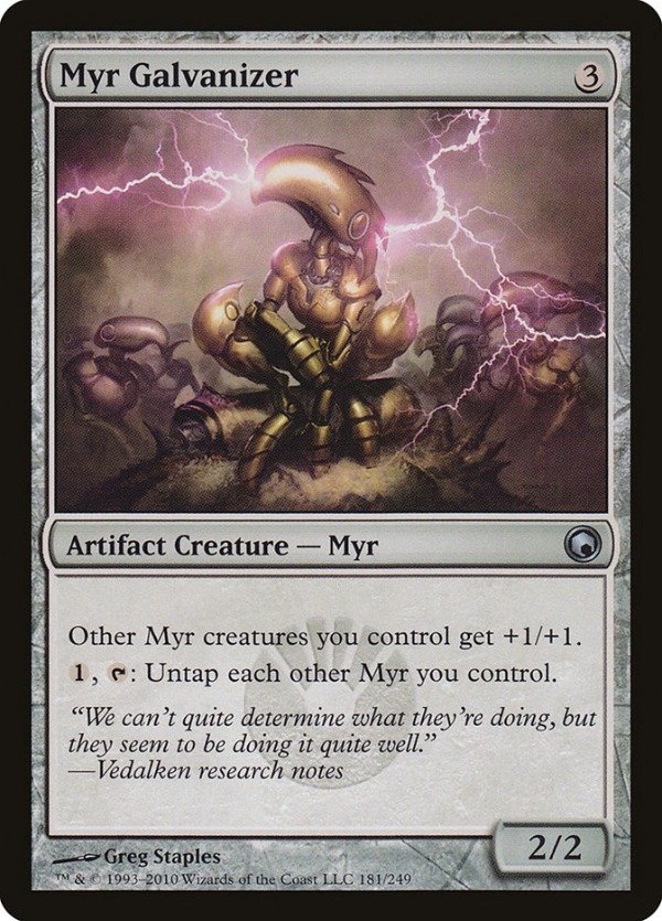 Producto - Myr Galvanizer #181  Scars of Mirrodin