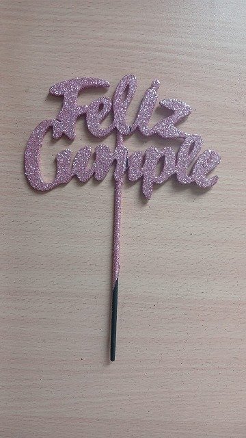 Producto - Topper Gibreado "FC" Rosa Gold