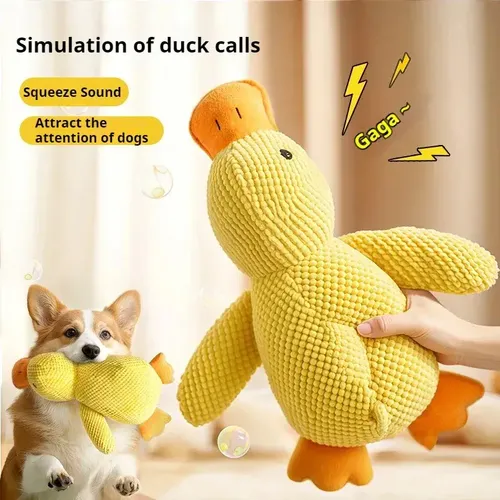 Producto - PELUCHE PATITO CON SONIDO 25x20cm - 3