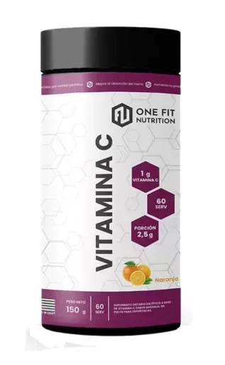 Producto - Vitamina C 150 Grs On Fit Nutrition Acido Ascórbico Sabor Naranja