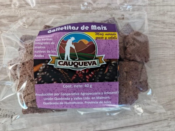 Producto - GALLETITAS DE MAIZ MORADO