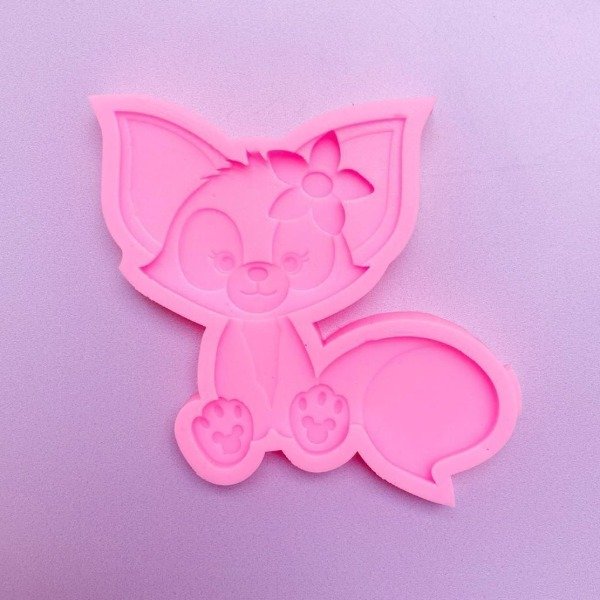 Producto - Molde zorrito con flor